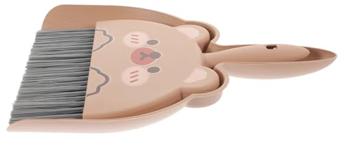 Yardenfun Mini Balai Et Pelle à Poussière En Plastique Résistant Pour Nettoyage De Bureau Et Voiture, Kit Compact Pour Nettoyage Précis Des Petites Surfaces, Usage Domestique Et Automobile