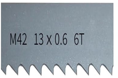 Hojas de sierra de cinta bimetálicas M42 de 1140 a 2240 mm x 13 mm, for cortar madera dura y metal, de 8, 9, 10 y 12(13x0.6mm 14Tpi,Length 2240mm)