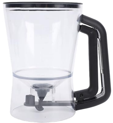 Zerodis Dispensador de Masa para Panqueques, Práctico Dispensador de Masa para Cupcakes con Control de Porciones y Exprimible, Separador de Galletas, Separador de para