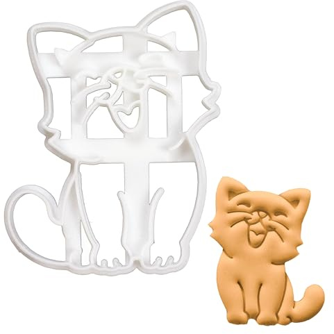 Glückliche Katze Ausstechform, 1 Teil, Bakerlogy