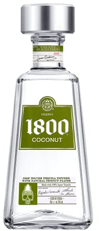 1800 Tequila Coconut Flavoured Silver 100% Agave 70 cl