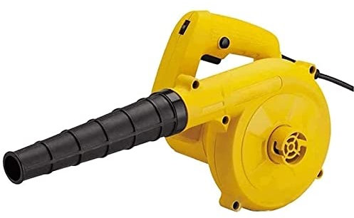 Soplador de Hojas eléctrico inalámbrico, soplador de Hojas, Ajuste de Viento de 6 velocidades, 40mm de diámetro Grande, 600W, 2 en 1, aspiradora/barredora de Mano para Blo