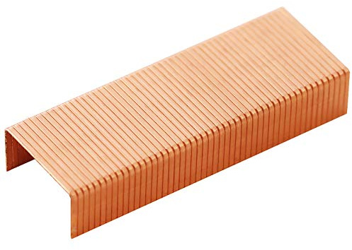 24/6 häftklamrar, 1 000 st quility häftklamrar roséguld standard 12 mm bredd häftklamrar för häftapparat