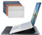 Slim Lightweight 11–14 MacBook Air Pro Surface Pro X 7 8 9 Dell Inspiron XPS 13 HP EliteBook Pavilion Lenovo ThinkPad IdeaPad Acer Aspire Swift Chromebook Samsung Galaxy Water-Repellent Cover Silver