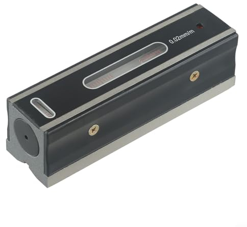 Gbtdoface Präzisions-Wasserwaage, Wasserwaagenlineal, hochpräzise, 0,02 mm, 100/150/200 Wasserwaage, Industriequalität, Messwerkzeug (150 mm)