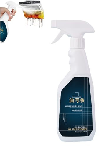 DFEPPJHG Strong kitchen oil stain cleaner, kitchen foam grease stain remover, Multi-purpose foam cleaner spray, household heavy oil stain range hood cleaner