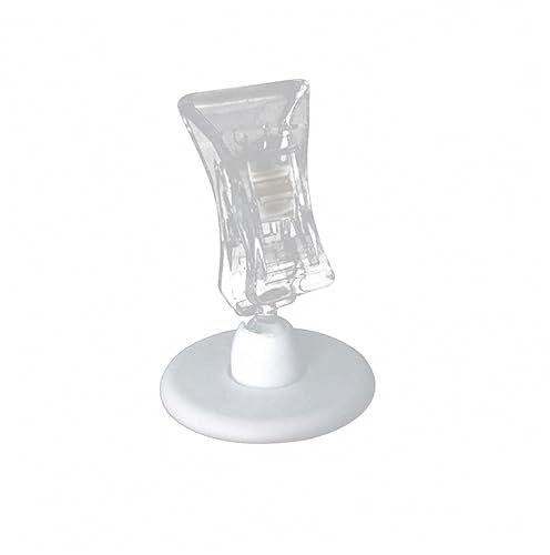HOODANCOS 16stücke Tisch-memo-clip-halter Stehen Klar Foto Hinweis Halter Memo Clip Für Hochzeit Empfänge Büro Aufgaben Abschlussfeier