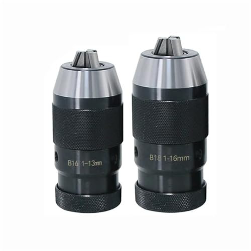 Portabrocas autoajustable B10 B12 B16 B18 B22, herramientas de torno sin llave, MTA MTB R8 C20, portabrocas(B16 (1-16mm))