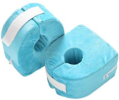 2Pcs Talonnières Anti-Escarres Rondes Coussin de Levage de Pied Coussins Anti-escarres Ergonomiques Soutien de La Main Oreiller Protecteurs de Talons Repose-Main Repose-Pied