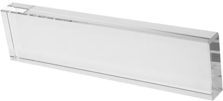 Angoily Glas Briefbeschwerer Langer Papierbeschwerer Für Kalligraphie Transparent Multifunktional Schreibunterlagen Gewicht Deko Schreibtisch Glas Geschliffen Ruhig