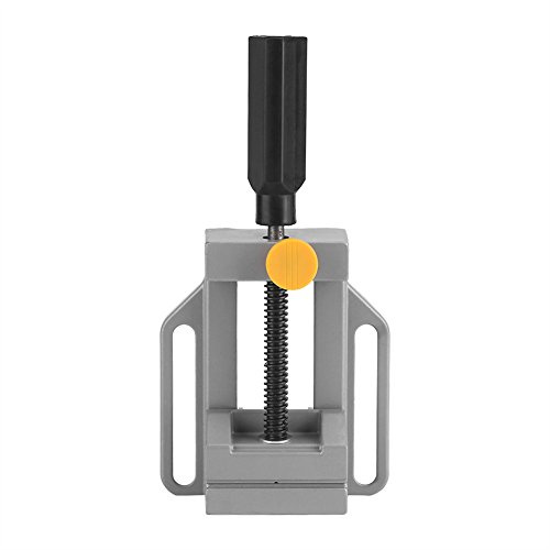 KENANLAN 4-inch Large Opening Aluminum Alloy Quick-Release Table Clamp with Grip Swivel Handle for Engraving, Drilling Applications, Provides Stability and Pressure