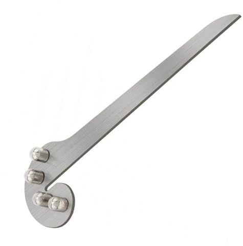Anreißnadel aus Edelstahl, Messkreis, Positionierung, Holz, Edelstahl, geeignet für Heimwerker, Tischler und Dekorateure