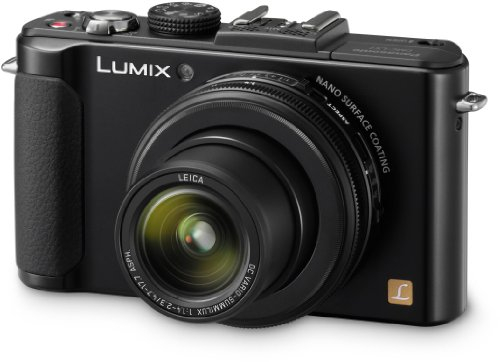 Panasonic Lumix DMC-LX7EG-K - Cámara compacta de 10.1 MP (Pantalla de 3, Zoom óptico 3.8X, estabilizador óptico), Negro