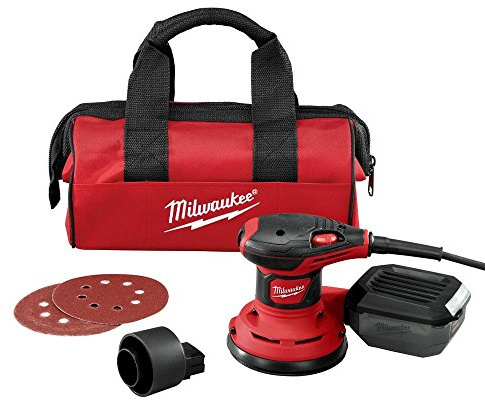 MILWAUKEE'S 6034-21 - Levigatrice a palma, 12,7 cm, colore: Rosso/Nero