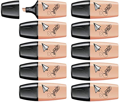 STABILO BOSS MINI Pastellove - Evidenziatore - Confezione da 10 - Rosa Pesca