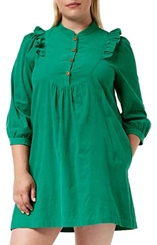 Louche Laury-babycord Robe, Vert, 42 Femme