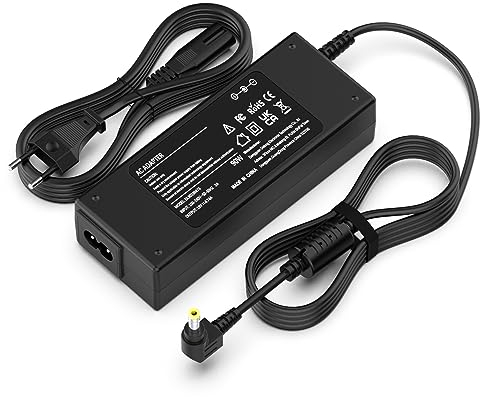 Etssembo 90W Alimentatore pc portatile Caricatore per ASUS/Toshiba/Lenovo/Medion,Caricatori Alimentatori 19V,per ASUS X401 X401A X401U X44 X44H per Toshiba A80 A85 A105 L100 L300 L350 Caricabatterie