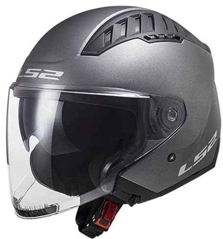LS2, Jet-Motorradhelm COPTER II SOLID Matt Titanium, XXL