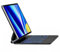 Earto iPad Air 5 Hülle mit Tastatur, Magic Style Keyboard iPad Pro 11 (4/3/2/1Gen), Freischwebende Design mit Trackpad, 7-Farbige Beleuchtung, Schwarz