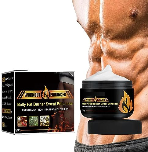 Fayahut Wärmende Bauchcreme Fettverbrennende Creme für den heißen Bauch, Workout-Boosting-Creme, heiße Schweißcreme, Bauchfettverbrennungs-Schweiß-Booster