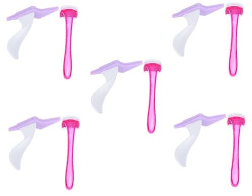Beavorty 5sätze Intimrasierer Für Frauen Körperhaarrasierer Präzise Klingen Geeignet Für Bikini Und Körperhaare Zufällige Farben Blitzrot