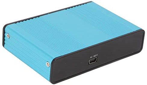 USB-Soundkarte, 5.1-Kanal, 48kHz Abtastrate, Externe Soundkarte mit Analoger Wiedergabe für PC-Laptop-Computer, Kompatibel mit Win XP Vista Win 7 (Blue)