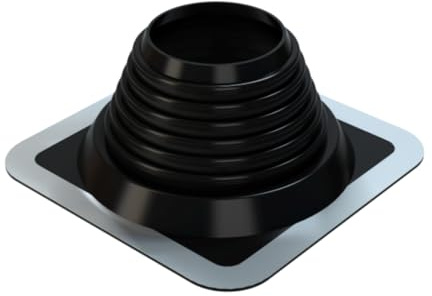 EPDM Rohrmanschette, Dachdurchführung, Dachabdichtungsflansch (für Rohrdurchmesser Ø102-178mm)