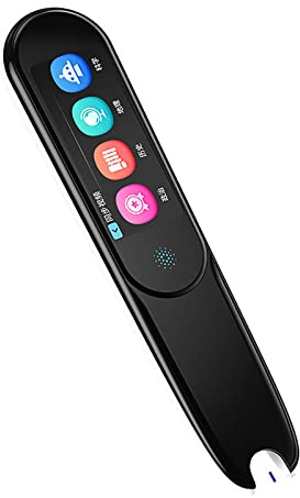 Stylo Scanner de texte à la parole pour dyslexie – Support de lecture humaine – Aide à la lecture alternative en salle de classe, stylo de lecture d'examen pour étudiants, appareil de langue, stylo