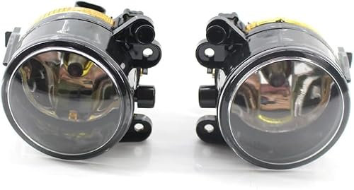 RUIHAHA Auto Nebelscheinwerfer für Golf 5 MK5 2004-2009 1K0941700C 1K0941699C, Auto Links Rechts Vorne Stoßstange Tagfahrlicht Nebelscheinwerfer Montage,1 Pair