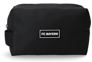 FC Bayern München I Kulturbeutel| Waschbeutel I Schwarz I Fußball