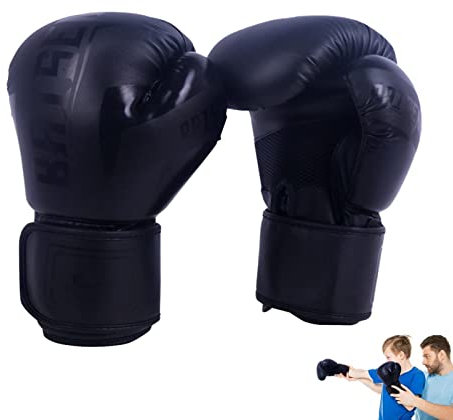 Boxningshandskar PU-läder kickboxning sparring boxning handskar boxningssäck punkinghandskar kickboxning träning handskar för vuxna barn, boxning, kickboxning, muay thai och kampspel