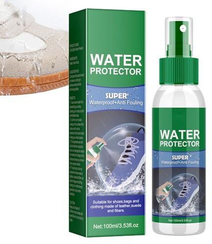 Spray protector de tela con protección contra el agua y las manchas - Spray protector de zapatos para zapatillas de deporte - Spray protector impermeable | Botas de protección líquida