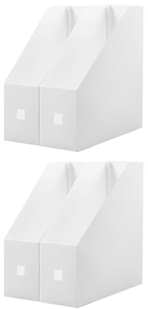 OFFSCH 2 Stück Aktenständer Organizer Dokumentenhalter Für Schreibtisch Zeitschriftenablage Schreibtisch Aufbewahrung Zeitschriftenhalter Organizer Zeitschriftenständer