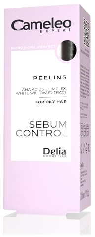 Cameleo Expert – Sebum Control – Scalp Scrub – Deeply Cleanses, Regulates Sebum, Prepares Scalp for Care – AHA Complex & White Willow Extract – 300 ml