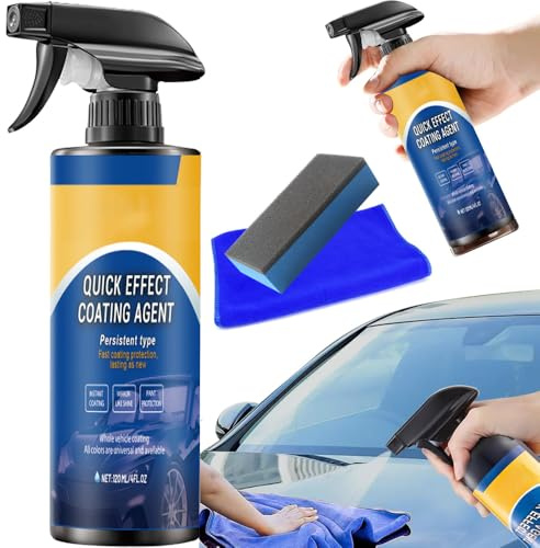 Car Polish Ceramic Coating Car Spray Wax, 2025 New Car Quick-acting Coating Agent Rapid Ceramic Spray for Superior Paintwork Protection High-Gloss Finish (1 Pcs)