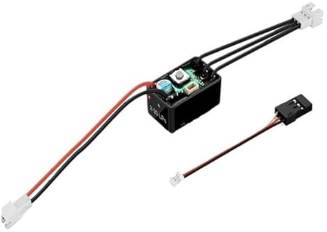 IYNWBJTS ESC brushless/Spazzolato 25A Senza sensori 6V/7,4V Adatto for Motori da Pista 1/16 1/18 1/24(WP Mini 24 25A ESC)