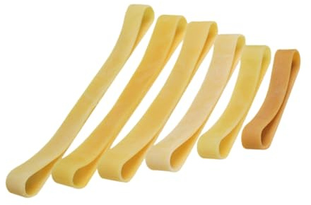 Rudiaoa 6 Elastici per Stampi in Gesso 6 Dimensioni Elastico in Gomma per Ceramica Fatta A Mano Artigianale Resistente Avvolgimento Stampo in Fissaggio