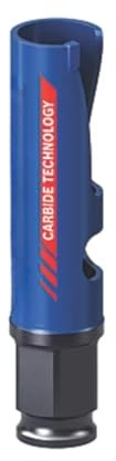 EXPERT MULTI-MATERIAL HOLESAW 22MM, Cuts Softwood, Chipboard, Brick, Soft Tiles, Fibre Plastics, GFK & CFK, 1 in Pack