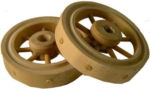 Krippenzubehör, Wagenrad, 2tlg. Durchmesser 4cm