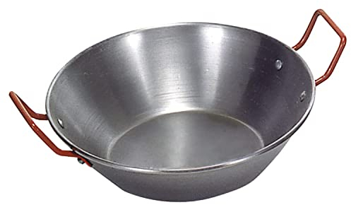 Garcima - Sartén Honda Pulida Con Asas 45 cm.