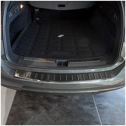 tuning-art Ladekantenschutz passend für Opel Insignia B Sport Tourer | Anthrazit V2A Edelstahl Passgenau Abkantung Rostfrei Spezialklebeband Reinigungstuch Montageanleitung
