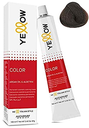 Colorazione Cosmetica Permanente - 6 BIONDO SCURO - Yellow Color Argan Oil & Aloetrix - 100 ml - Alfaparf Group