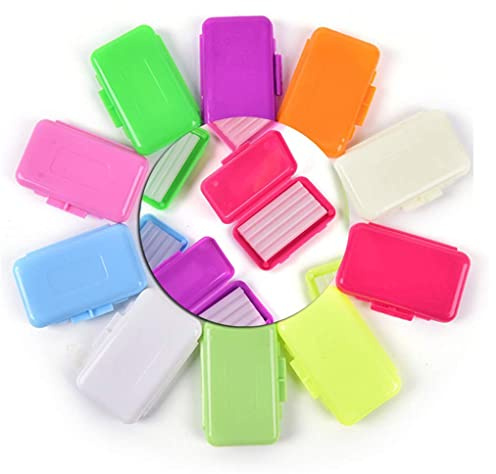 RZJZGZ Dental Wax for Braces, Dental Oral Care Orthodontics Wax for Braces with Fruit Smell for Brace Wearers Gum Protection- 10 Boxs for 500 Times