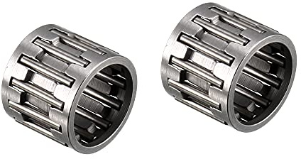 sourcing map 2 stycken nållager K121513 nålrullar burkonstruktion 12 mm hål 15 mm ytterdiam. 13 mm bredd