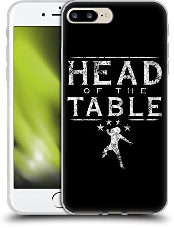 Head Case Designs Officially Licensed WWE Head Of The Table R. Reigns Graphics Gel Case [Military Grade Protection] Compatible with Apple iPhone 7 Plus/iPhone 8 Plus and Compatible with MagSafe