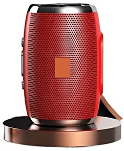 Altoparlante Wireless BluTooth Impermeabile Subwoofer Portatile Colonne for Gli Altoparlanti da Corsa Sport Soundbar Mini Caixa (Color : Red, Size : Medium)