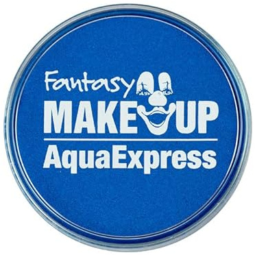 PAINT IT EASY Körperschminke Karneval Aqua-Express Schminke auf Wasserbasis, 15g, Blau