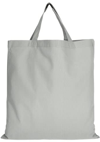 TEXXILLA 10 Stück Baumwolltasche - 28 Farben | mit zwei kurzen Henkeln | 38x42cm | Jutebeutel | Einkaufstasche | unbedruckt
