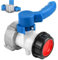 NAROSEBE IBC Container Klappenhahn 1000L DN40(62mm), IBS Wassertank Adapter, IBC Tank Adapter Auslass Regelventil, IBC Absperrhahn Auslaufhahn IBC Tank Zubehör für 62mm Ablasshahn Regentonne Kanister