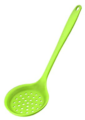 Cabilock Cuchara Ranurada Espumadera Colador De Silicona Utensilios De Cocina Resistente Al Calor